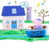 Peppa Pig Whizz Around Bobbing Along Boat Trip Motorised Vehicles Track Toys