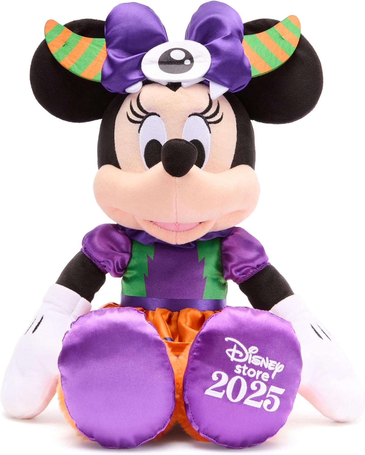 Disney Store Official Halloween Minnie Mouse Soft Plush Toy - 2025