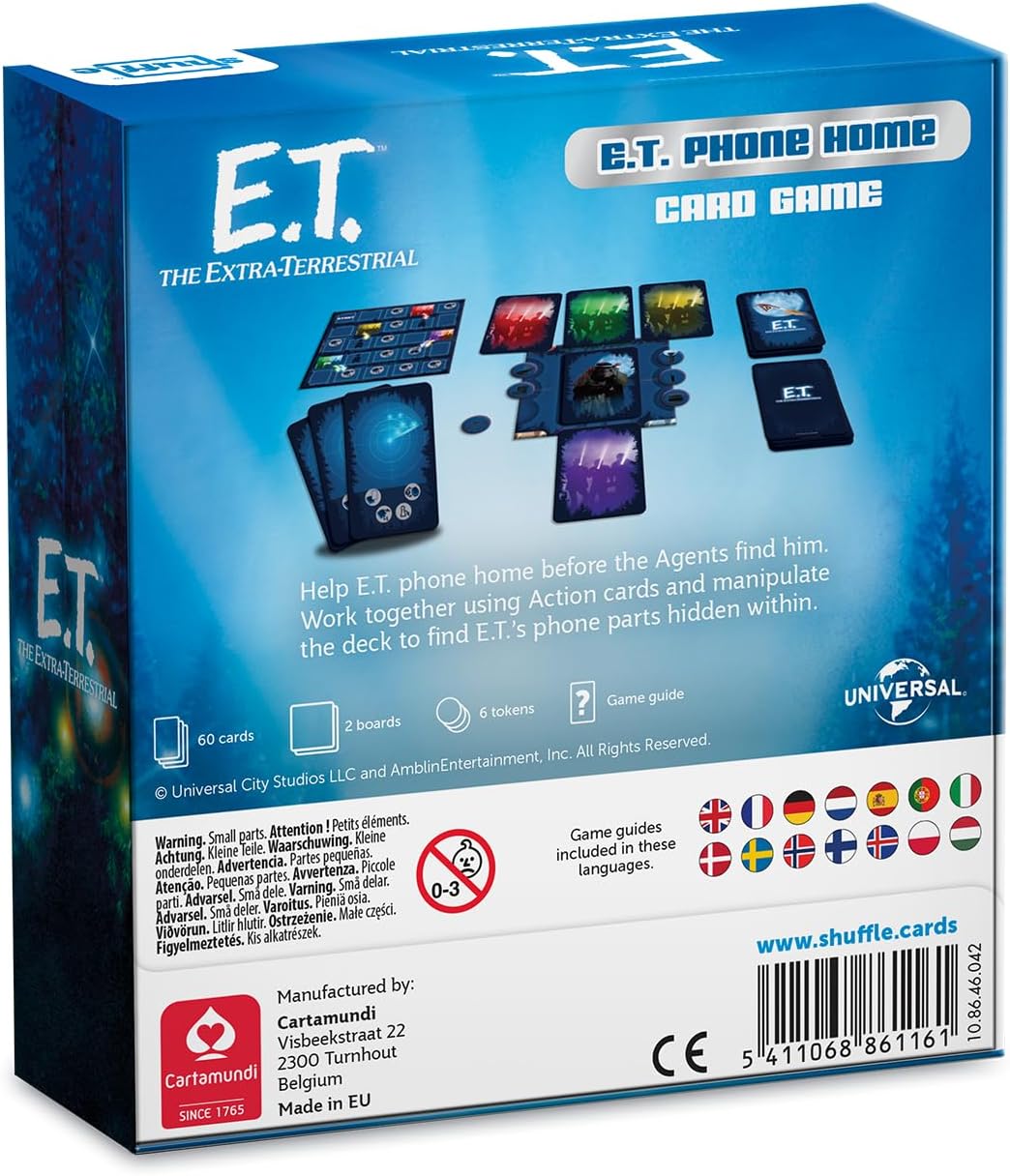 Shuffle Games Retro E.T Phone Home Card Game