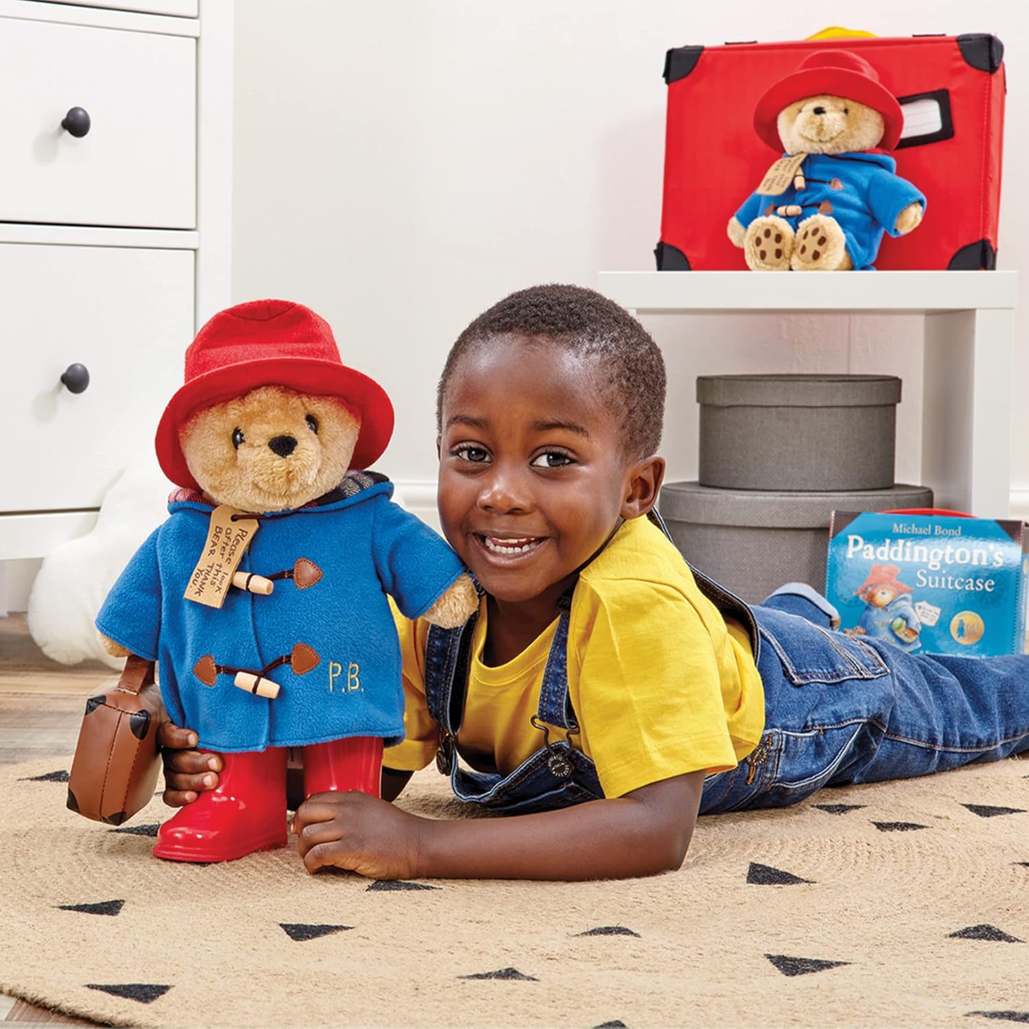 Rainbow Designs Classic Paddington with Boots and Suitcase 36cm
