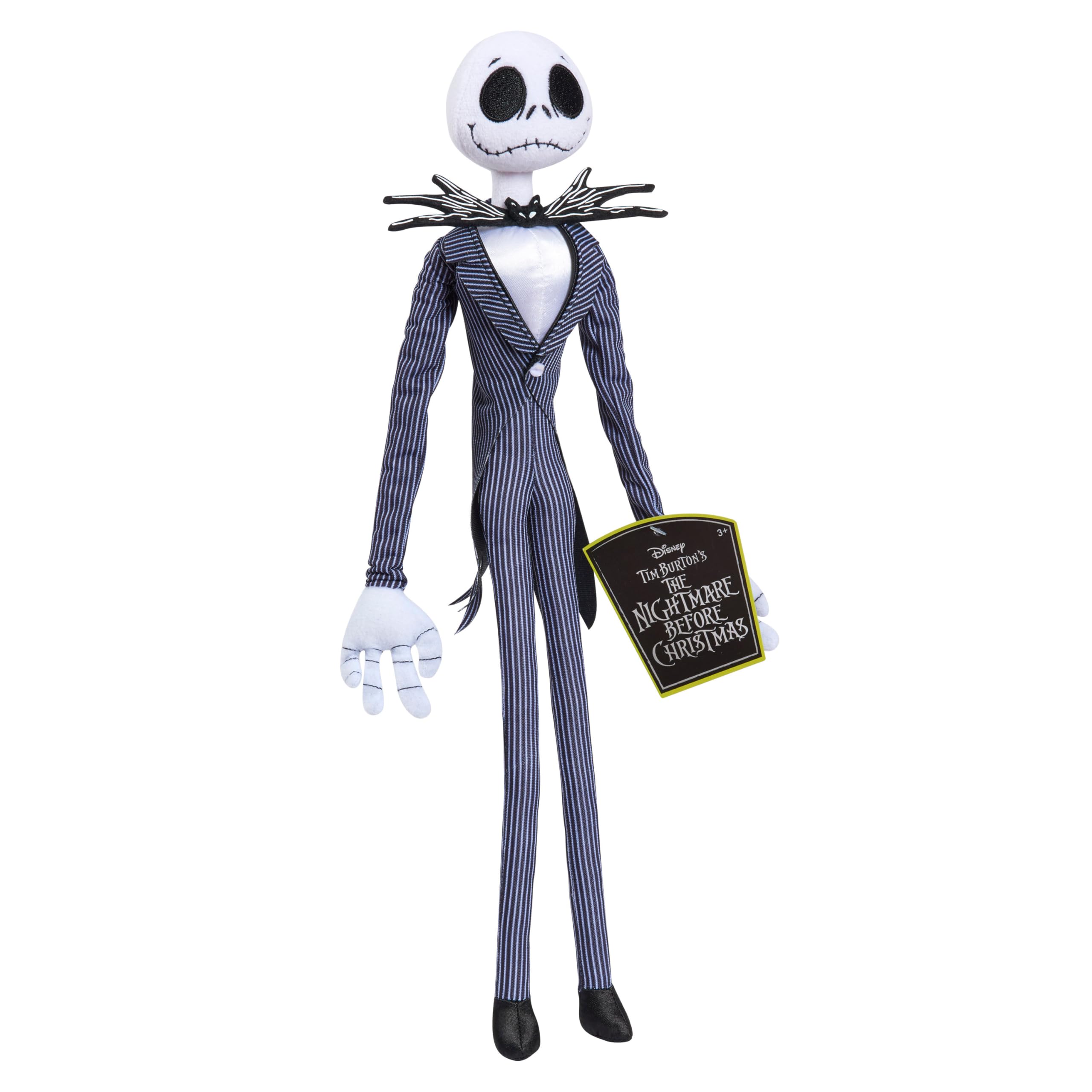 Disney Tim Burton's The Nightmare Before Christmas - Jack Skellington Medium Soft Plush Toy - 66cm
