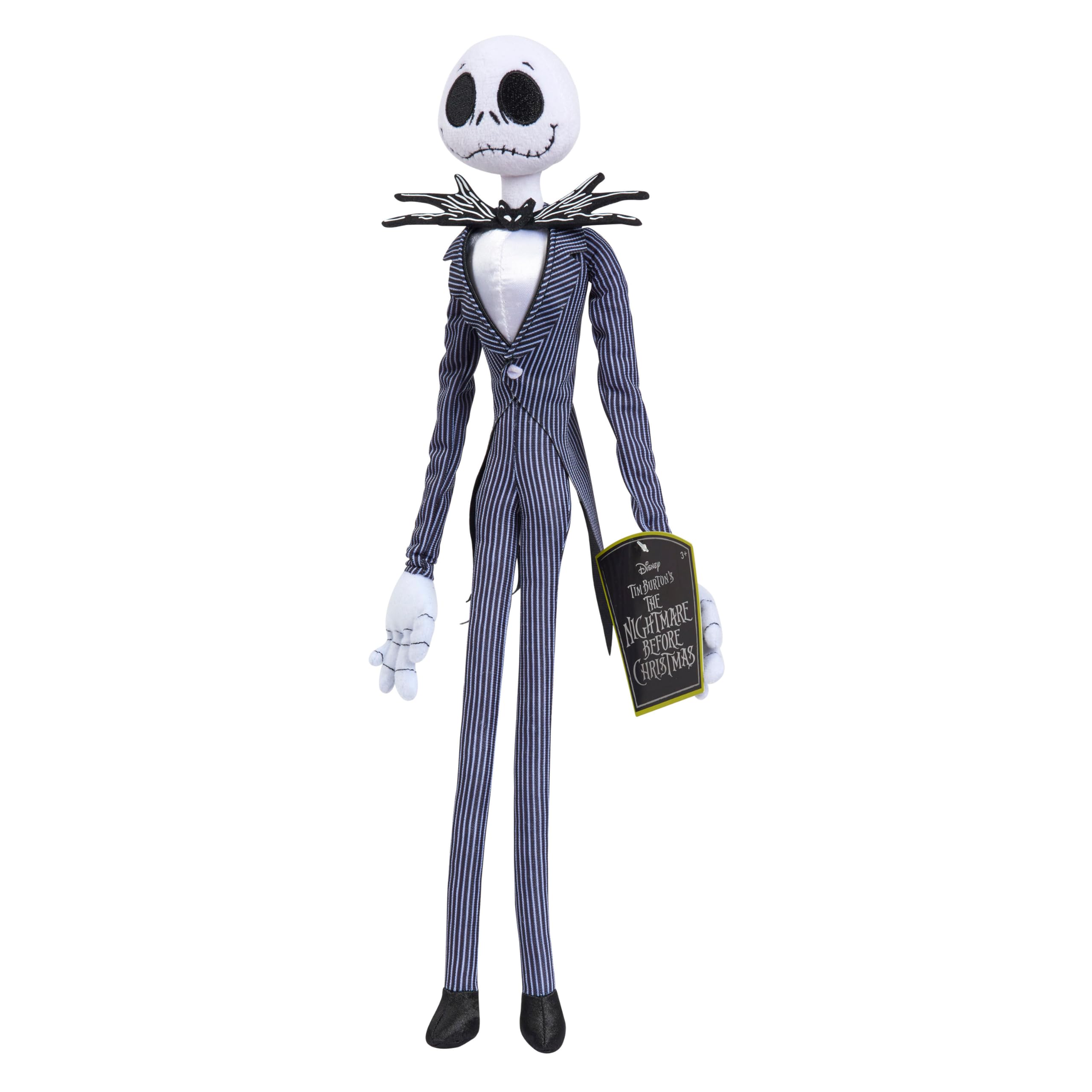 Disney Tim Burton's The Nightmare Before Christmas - Jack Skellington Medium Soft Plush Toy - 66cm
