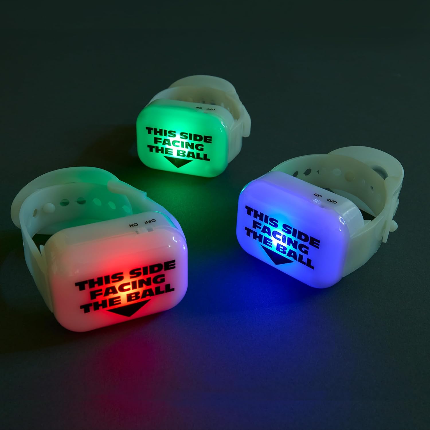 Glow Ball Colour Changing Soft Ball With 3 Interactive Wristbands