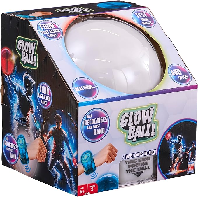 Glow Ball Colour Changing Soft Ball With 3 Interactive Wristbands