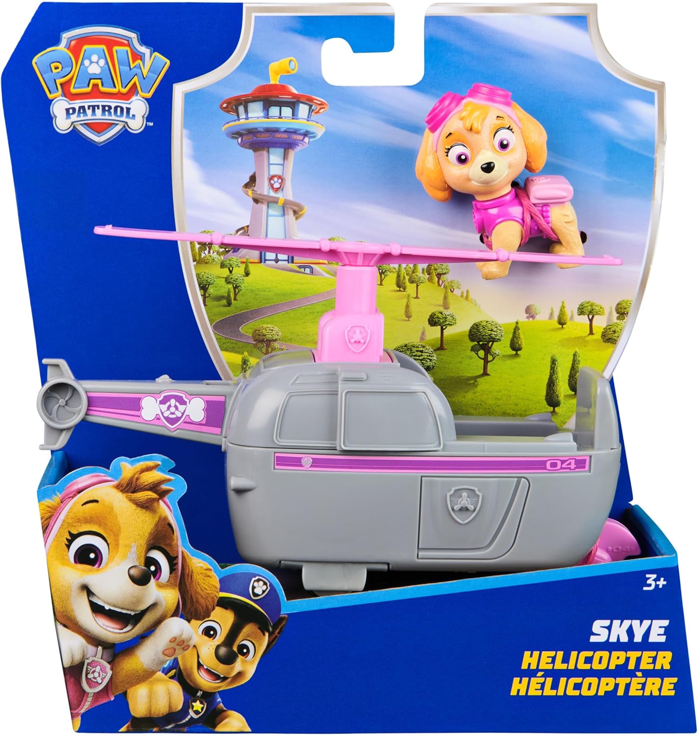 PAW PATROL SKYE Helicopter with Toy Figure