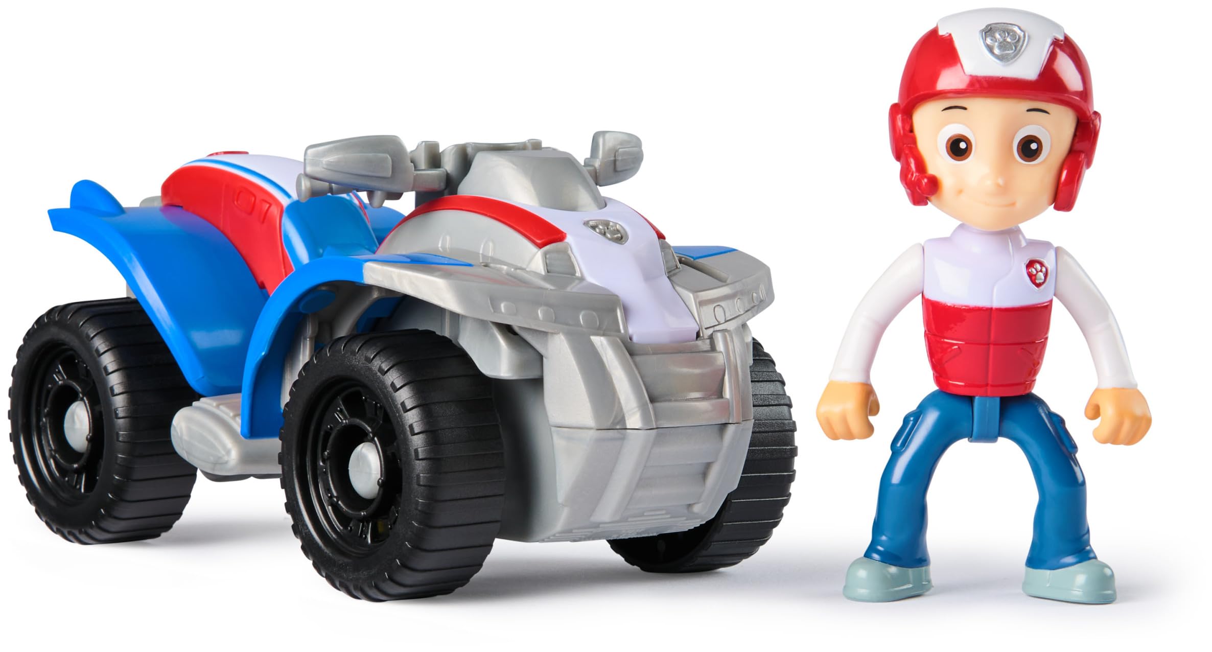 Paw Patrol RYDER Rescue ATV Toy Vehicle with Collectible Action Figure