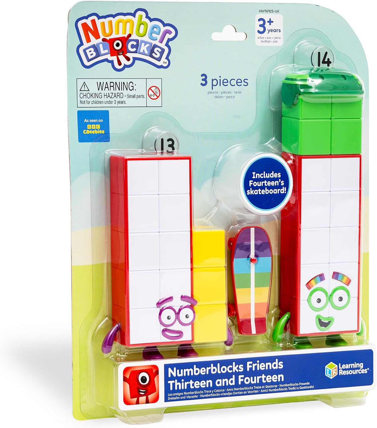 Learning Resources Numberblocks Thirteen and Fourteen Character Set,