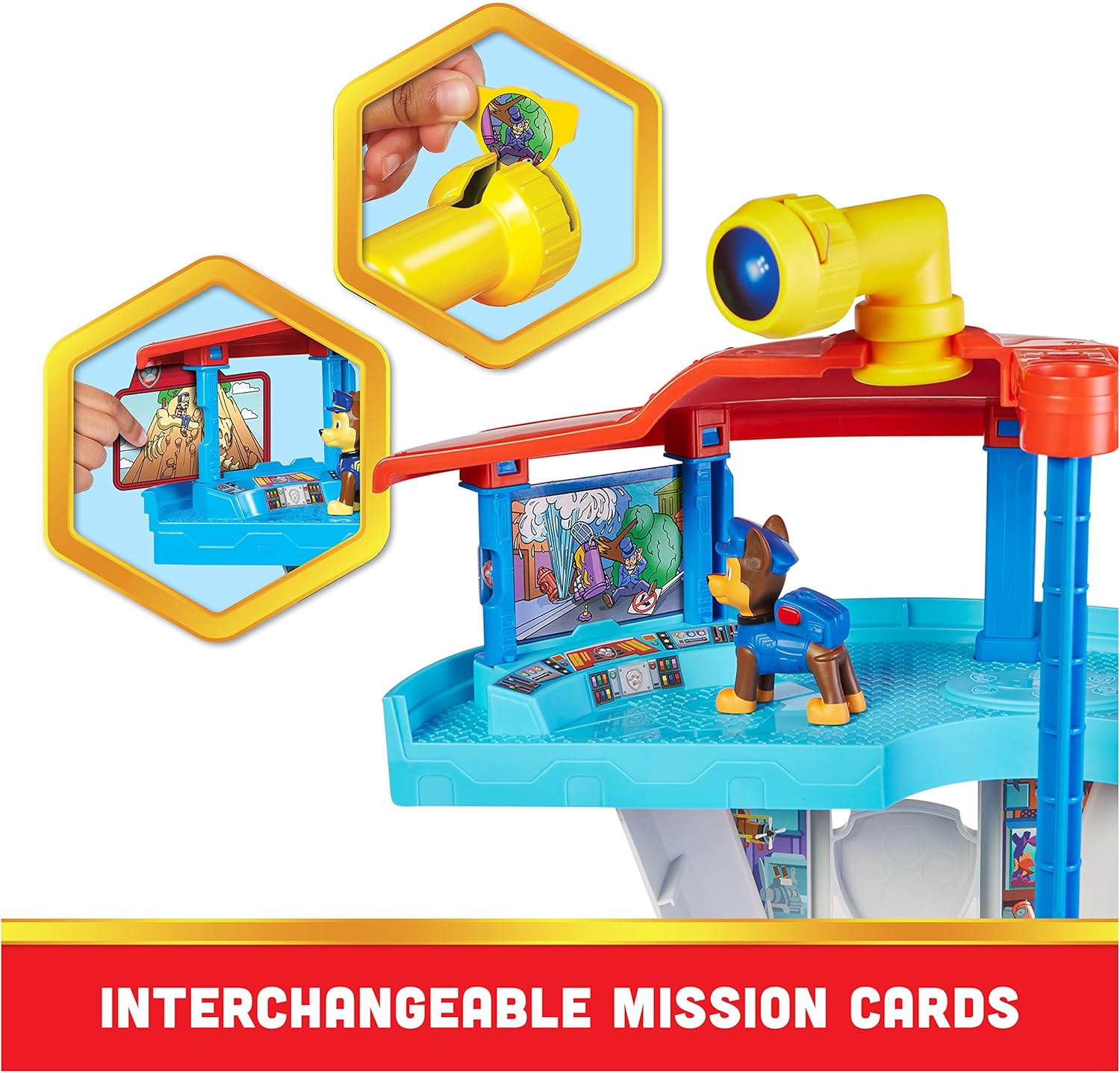 Paw Patrol Lookout Tower Playset with Toy Car Launcher