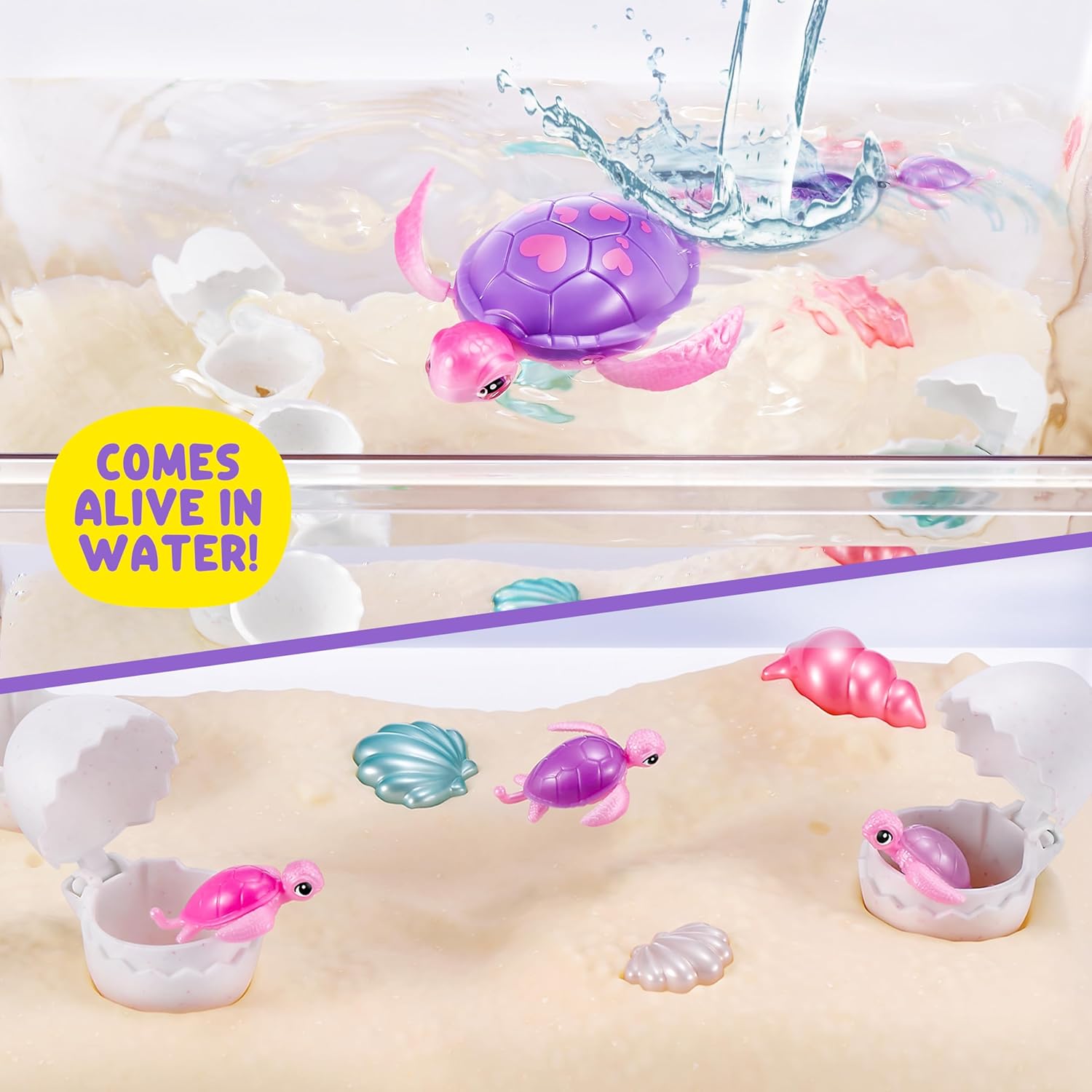 Pets Alive Mama & Baby Surprise Series 1 MAMA TURTLE Surprise Playset