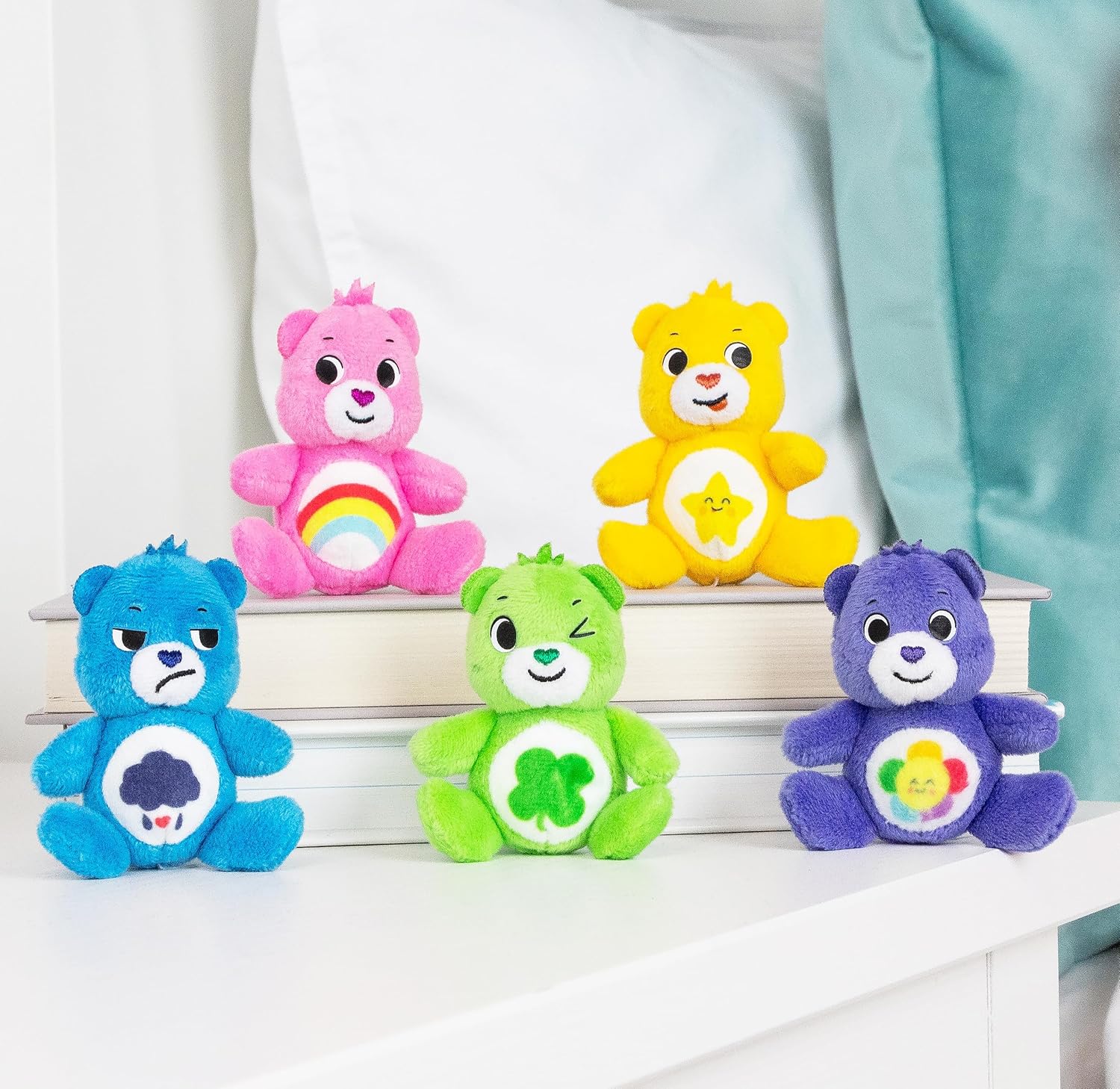 Care Bears Micro Soft Plush Toy 5 Pack
