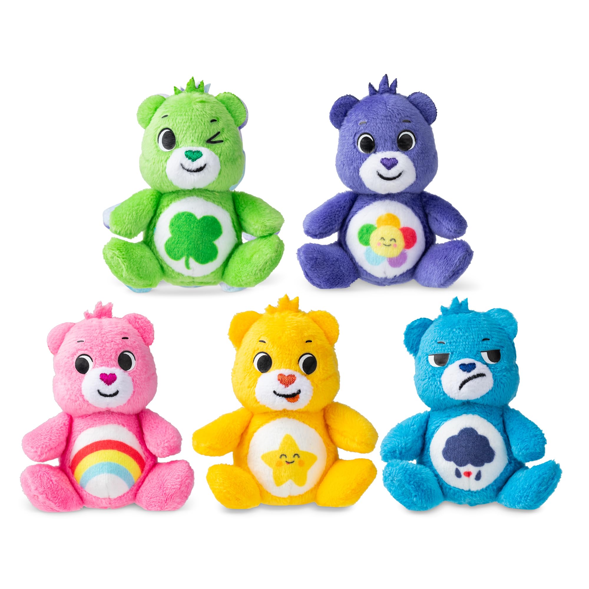 Care Bears Micro Soft Plush Toy 5 Pack