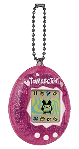 Tamagotchi Original Cyber Pet Pink Glitter Shell