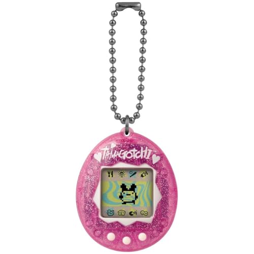 Tamagotchi Original Cyber Pet Pink Glitter Shell