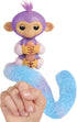 Fingerlings Snuggle Tails Interactive Purple Monkey COCO