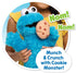 Just Play Sesame Street 13.5inch Nom Nom Cookie Monster Plush with Sounds and Motion