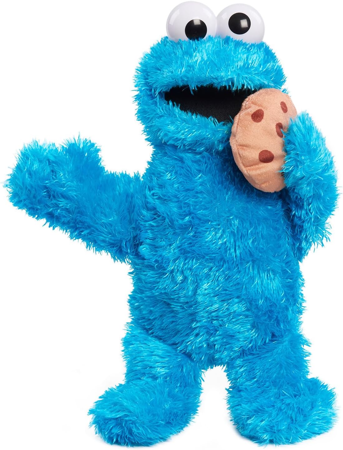 Just Play Sesame Street 13.5inch Nom Nom Cookie Monster Plush with Sounds and Motion