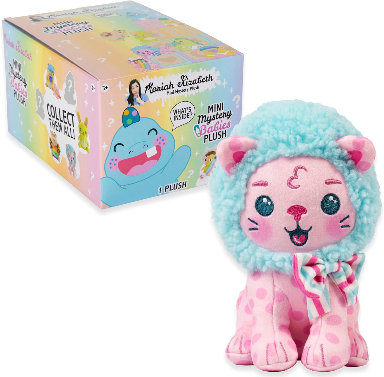 Moriah Elizabeth 6Inch Mini Mystery Plush Series 4 BABIES Mystery Soft Plush Toy