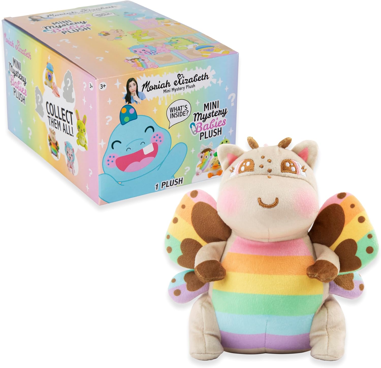 Moriah Elizabeth 6Inch Mini Mystery Plush Series 4 BABIES Mystery Soft Plush Toy