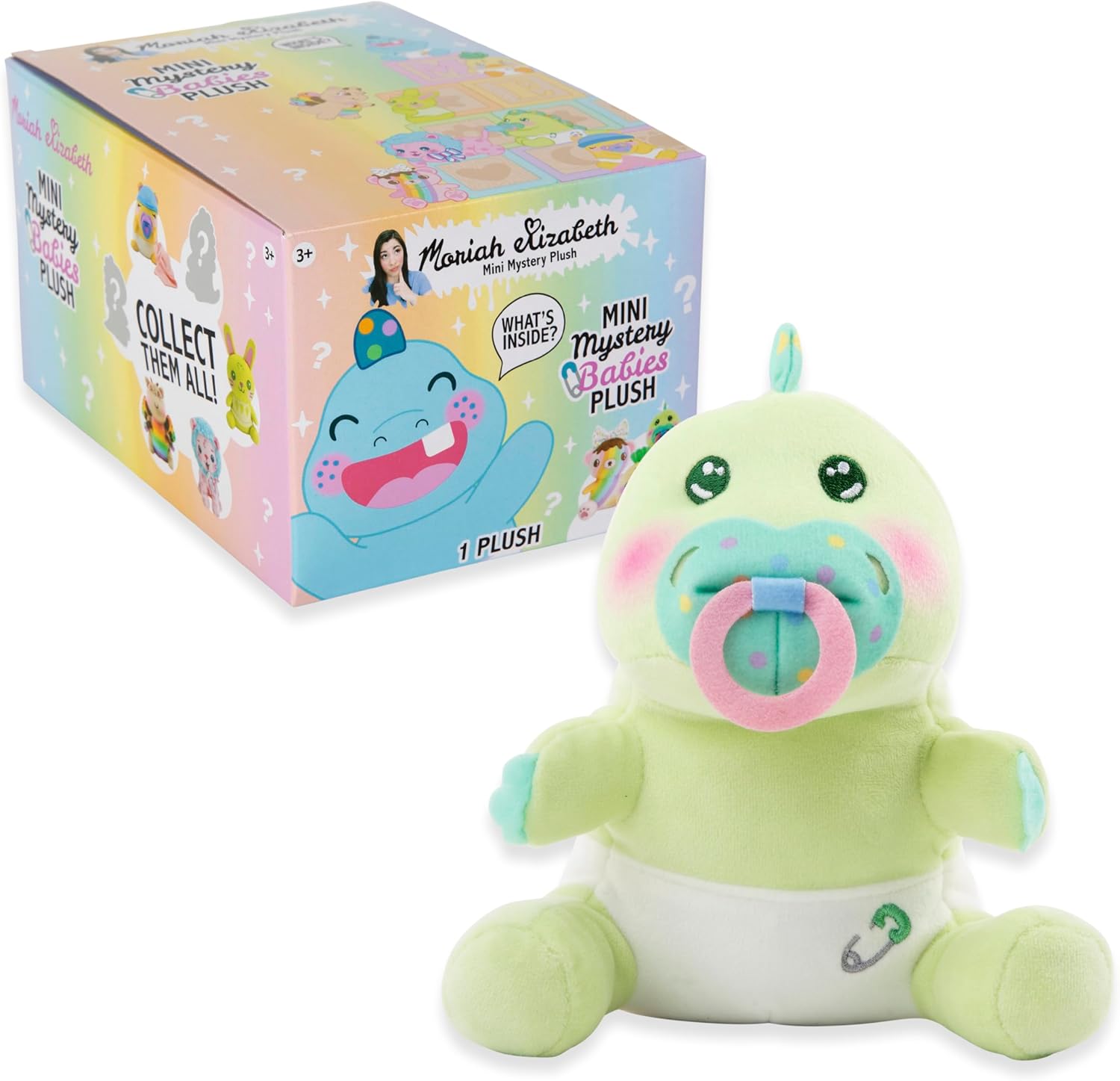 Moriah Elizabeth 6Inch Mini Mystery Plush Series 4 BABIES Mystery Soft Plush Toy