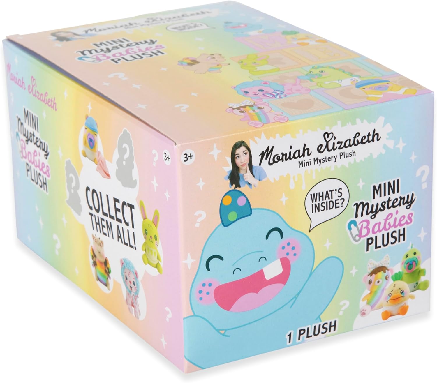 Moriah Elizabeth 6Inch Mini Mystery Plush Series 4 BABIES Mystery Soft Plush Toy