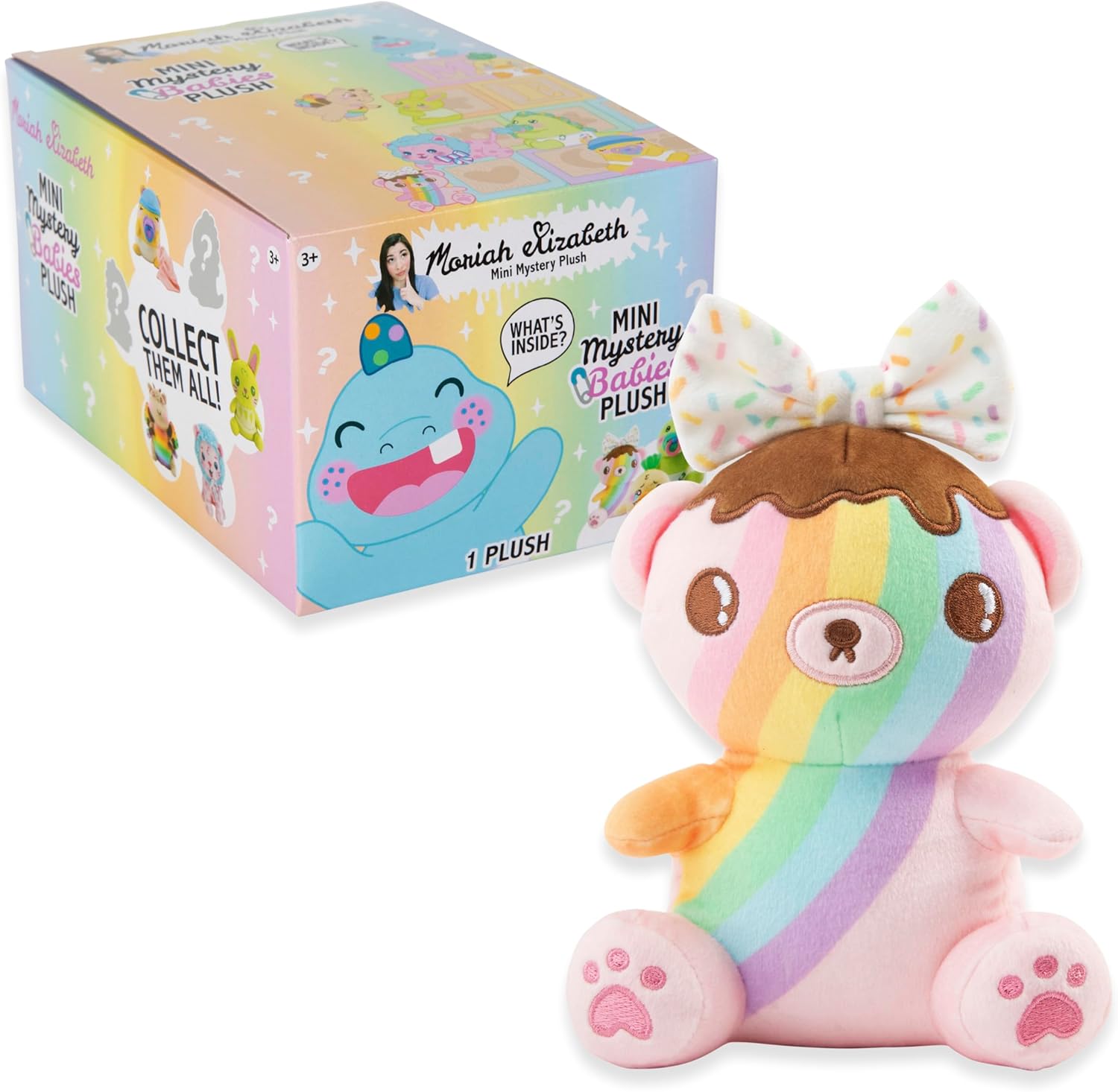 Moriah Elizabeth 6Inch Mini Mystery Plush Series 4 BABIES Mystery Soft Plush Toy