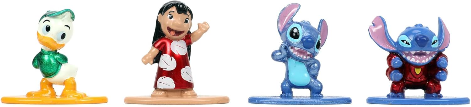 Jada Disney 18 Piece Set 4 cm Figurines Metal 1.65 Inch Figure Multipack Wave 1