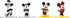 Jada Disney 18 Piece Set 4 cm Figurines Metal 1.65 Inch Figure Multipack Wave 1