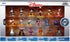 Jada Disney 18 Piece Set 4 cm Figurines Metal 1.65 Inch Figure Multipack Wave 1