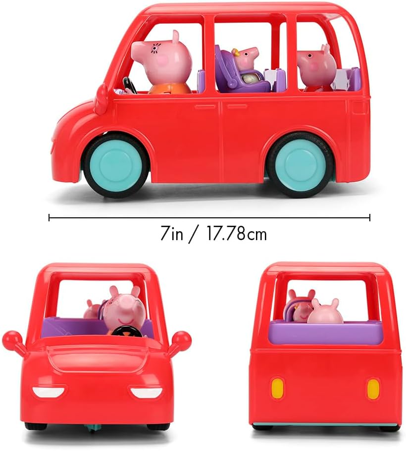 Jada PEPPA PIG RC FAMILY CAR remote control vehicle includes Peppa, Mummy and Evie