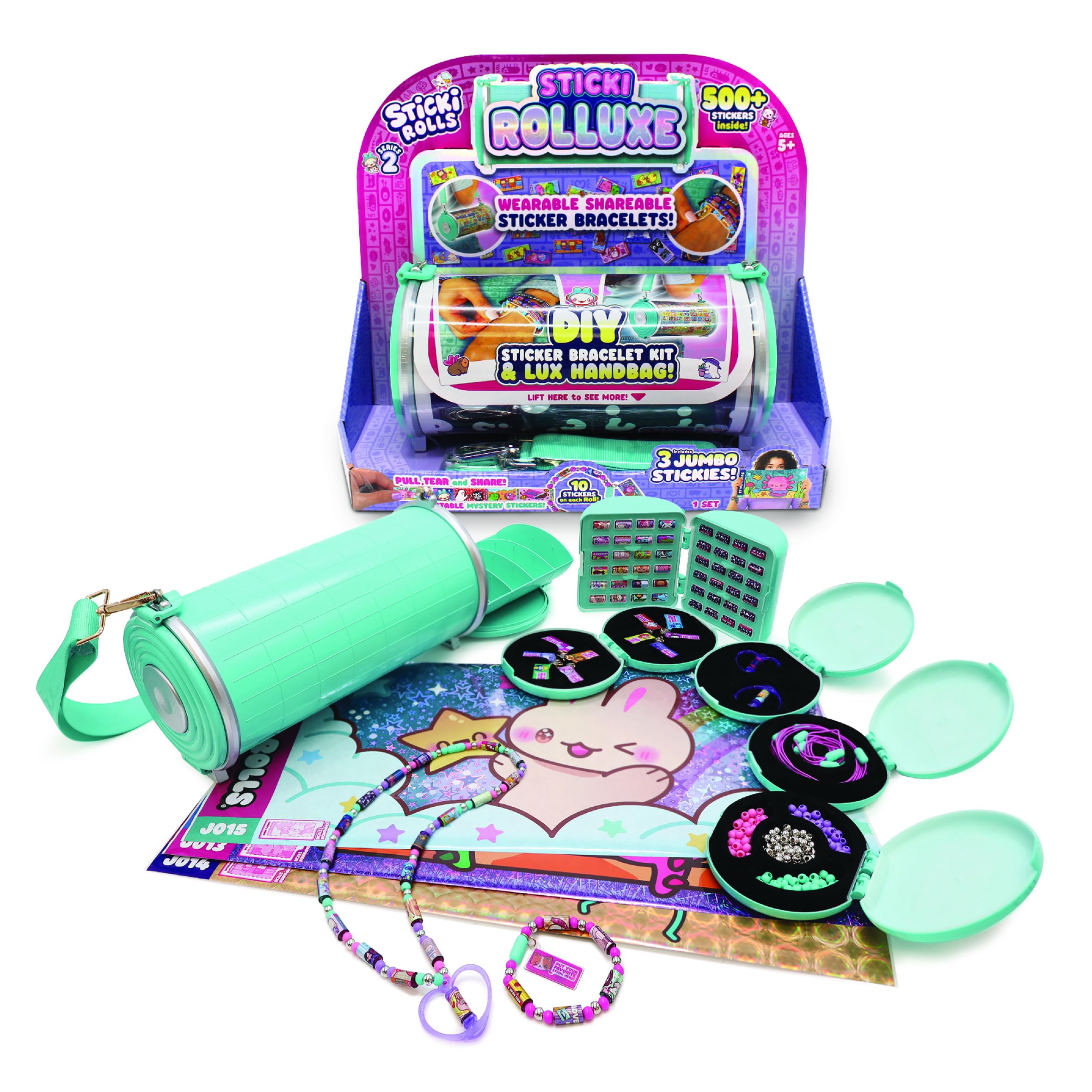 Sticki Rolls Sticki Rolluxe Series 2  Glam Handbag and Craft Kit