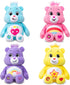 Basic Fun Care Bears Treasure Chest: Set of 4 Beanie Soft Plush Toys