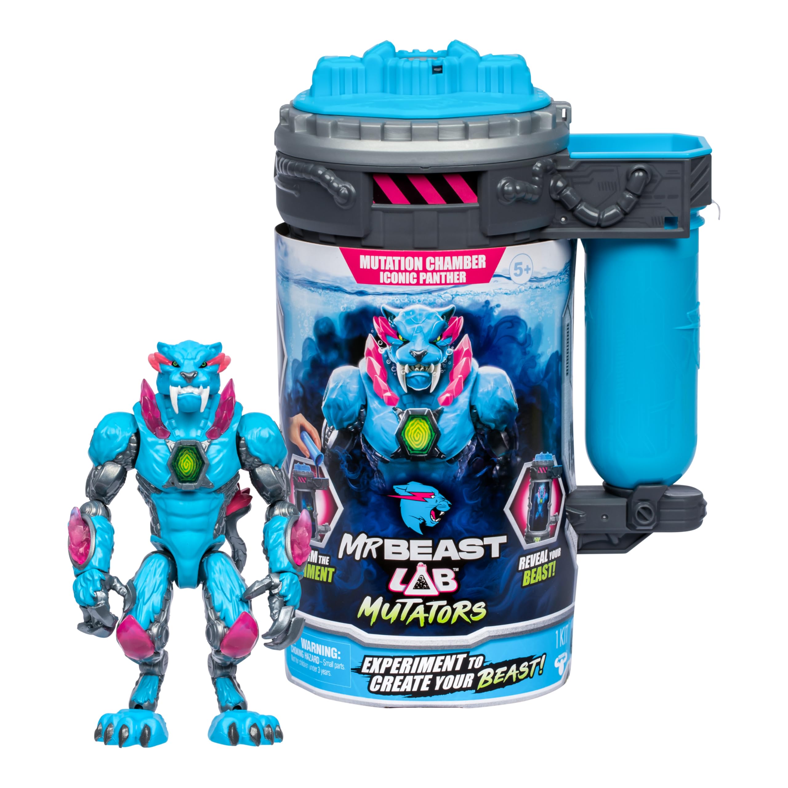 MrBeast Lab Mutators Mutate The Ultimate Beast Mutators ICONIC PANTHER Action Figure