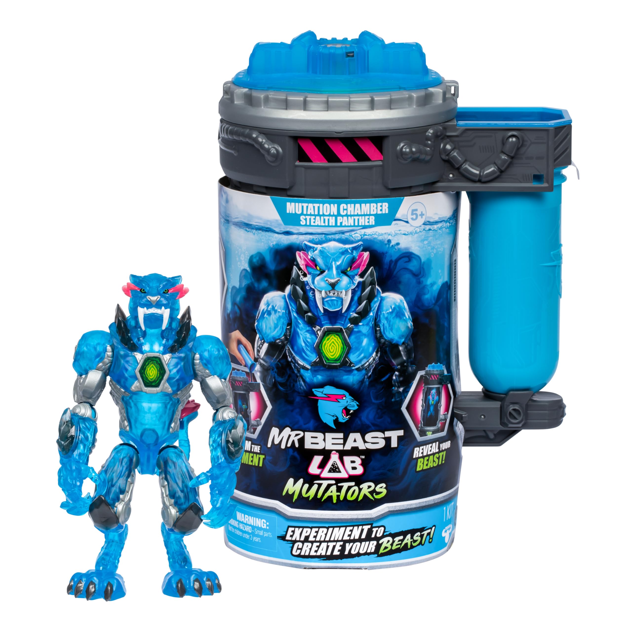 MrBeast Lab Mutators Mutate The Ultimate Beast Mutators STEALTH PANTHER Action Figure