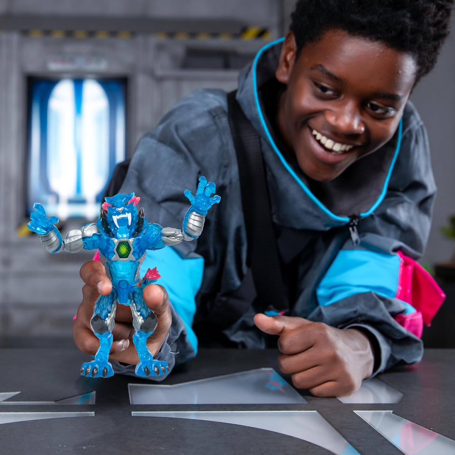 MrBeast Lab Mutators Mutate The Ultimate Beast Mutators STEALTH PANTHER Action Figure