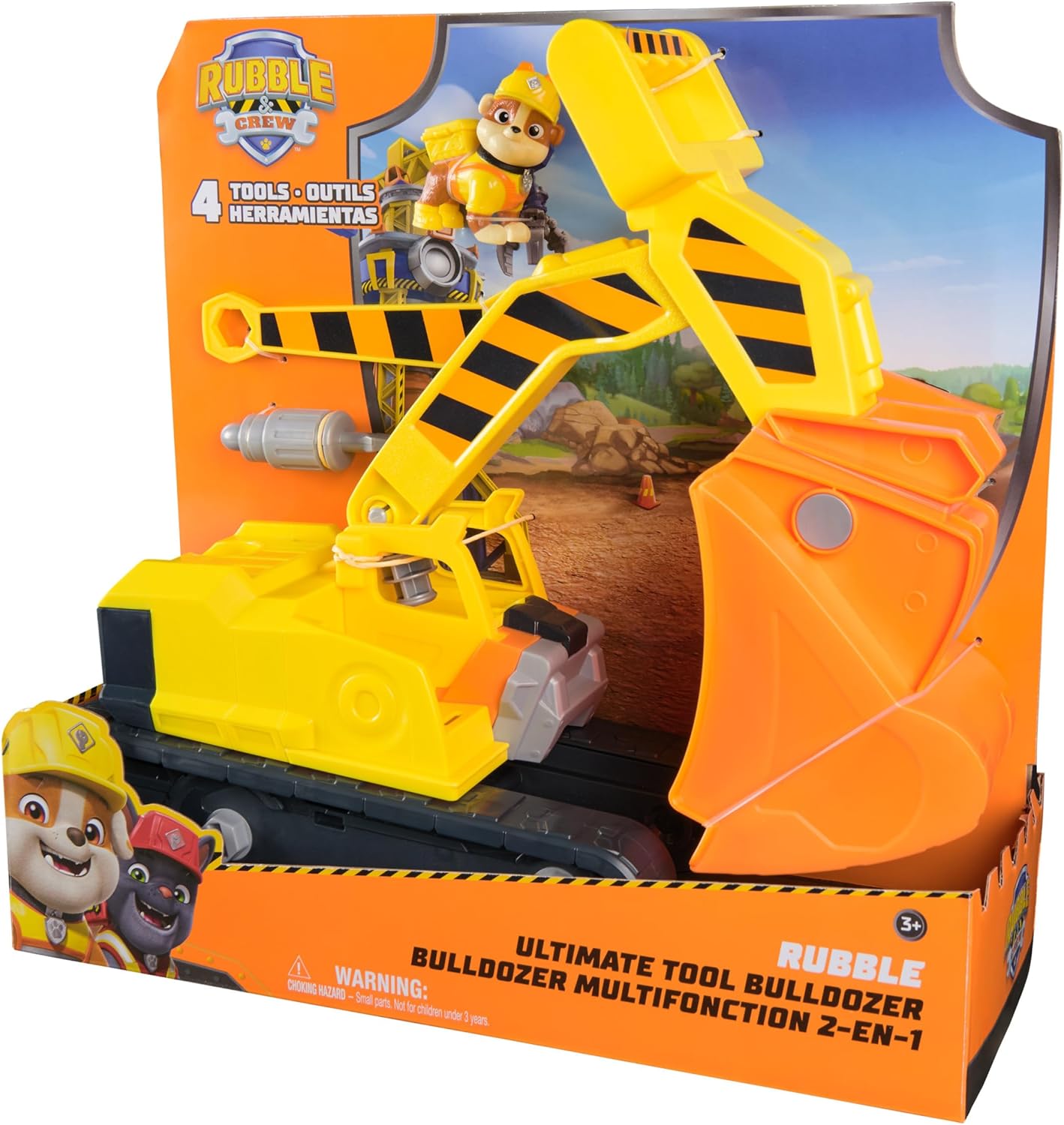 Rubble & Crew Rubble's Ultimate Tool Bulldozer Vehicle