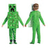 Disguise Minecraft Creeper Costume for Kids 7-8 YEARS