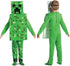 Disguise Minecraft Creeper Costume for Kids  4-6 YEARS