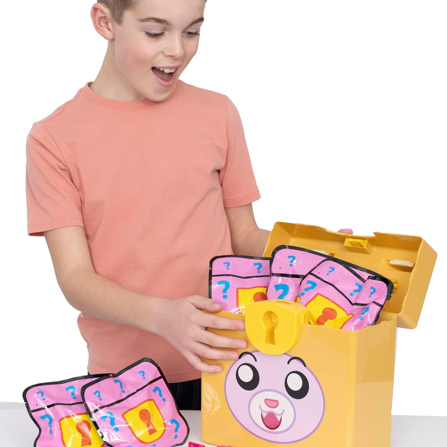 Lankybox Mystery Lock Box Mystery Surprise Giant Box