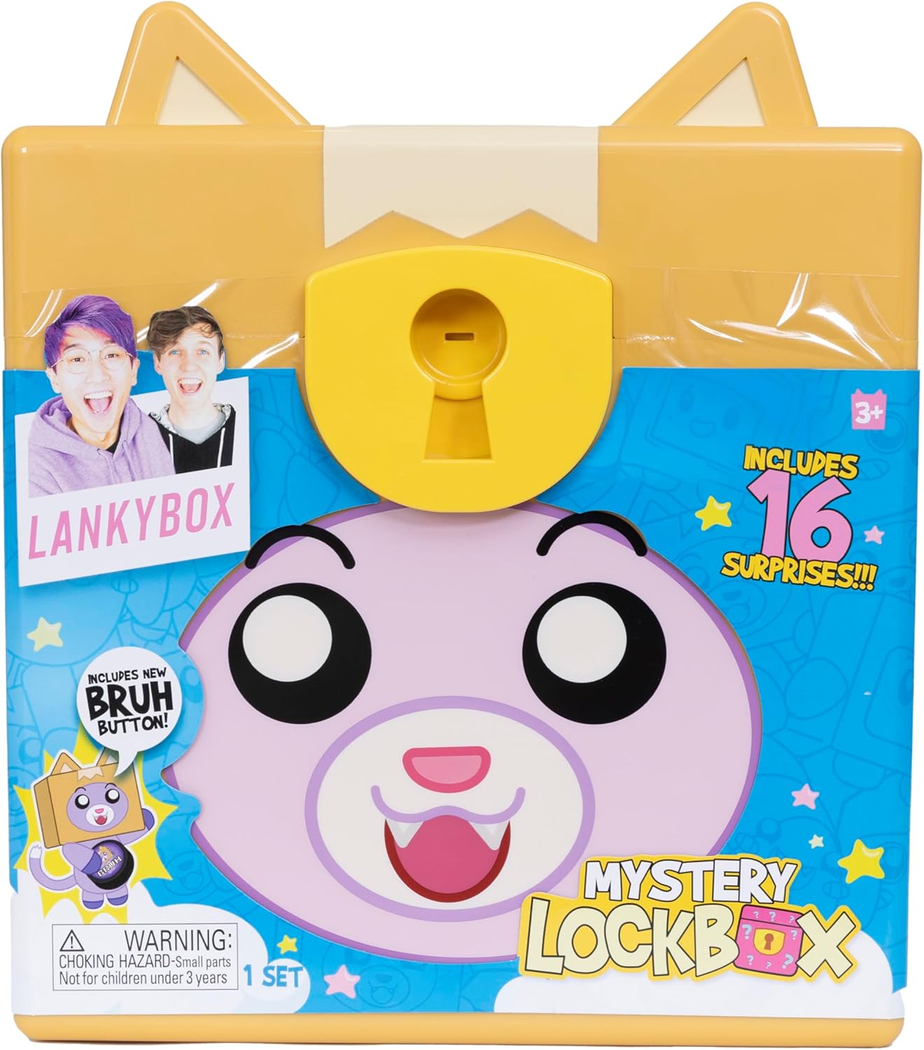 Lankybox Mystery Lock Box Mystery Surprise Giant Box