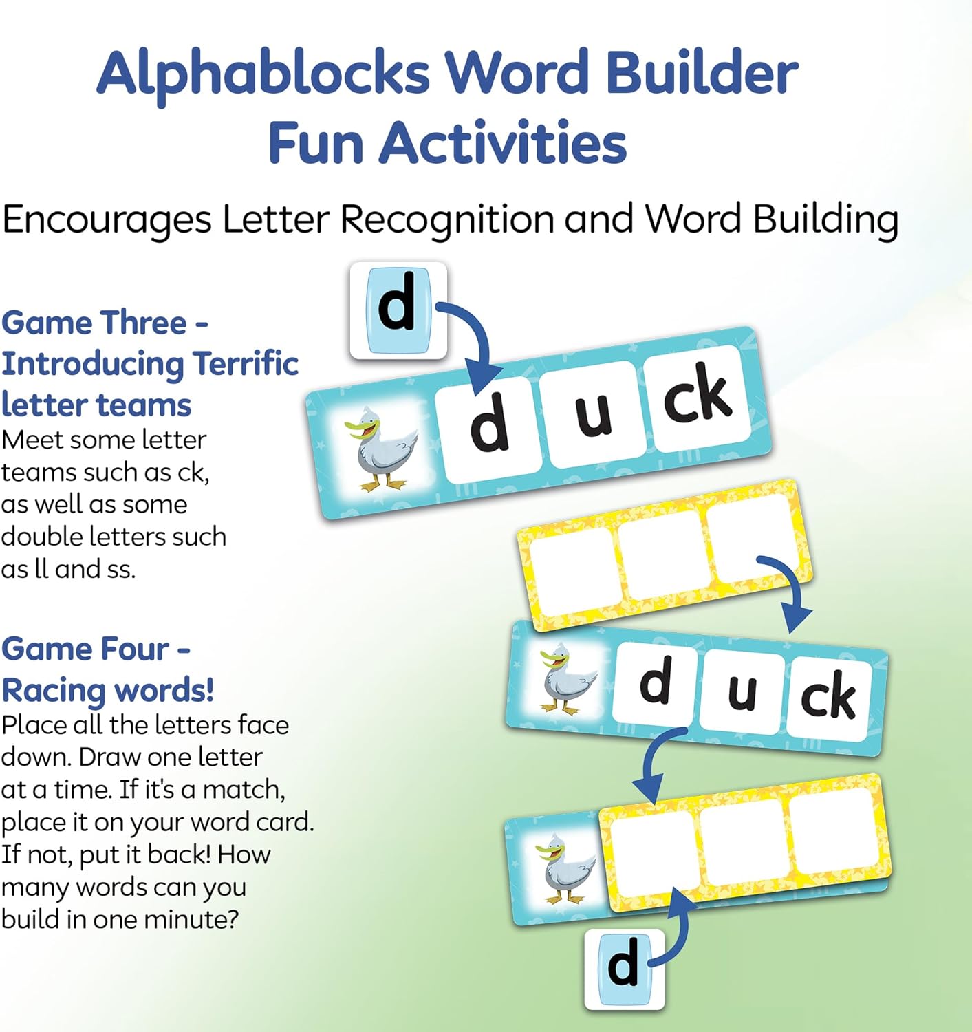 ALPHABLOCKS Word Builder Learning Game