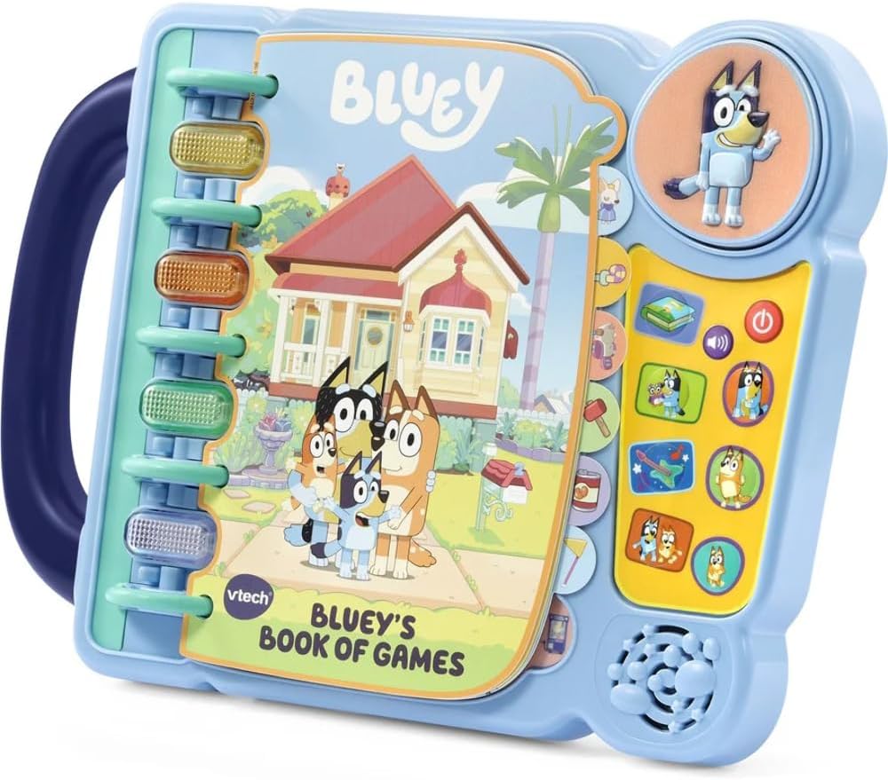 VTech Bluey Book of Games,