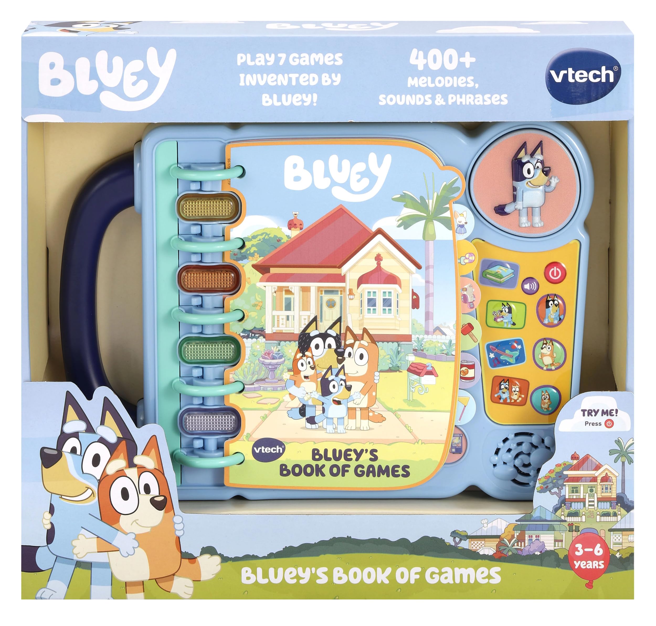 VTech Bluey Book of Games,