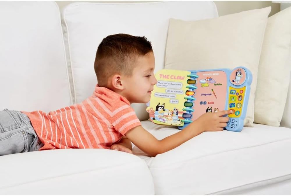 VTech Bluey Book of Games,