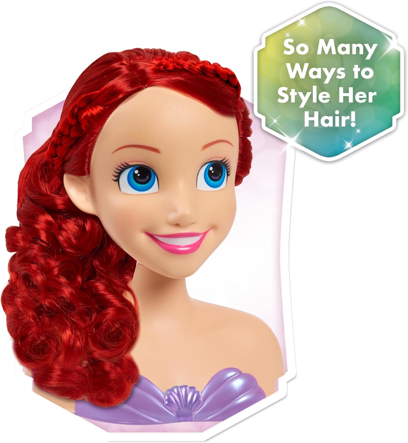 Disney Princess Small Styling Head ARIEL