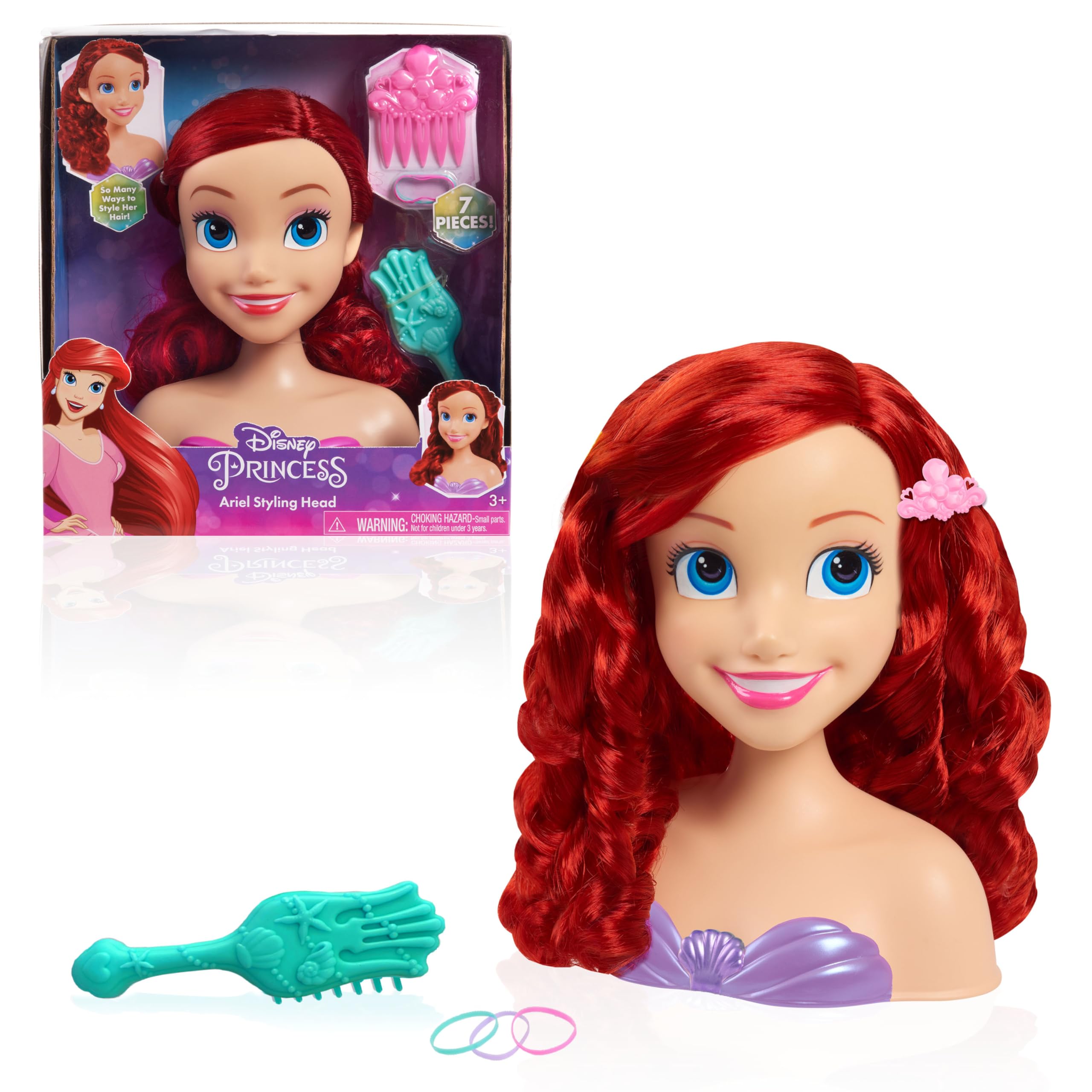 Disney Princess Small Styling Head ARIEL