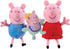 Peppa Pig 3 Pack - Peppa with and Evie Soft Plush Toy Set