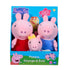 Peppa Pig 3 Pack - Peppa with and Evie Soft Plush Toy Set