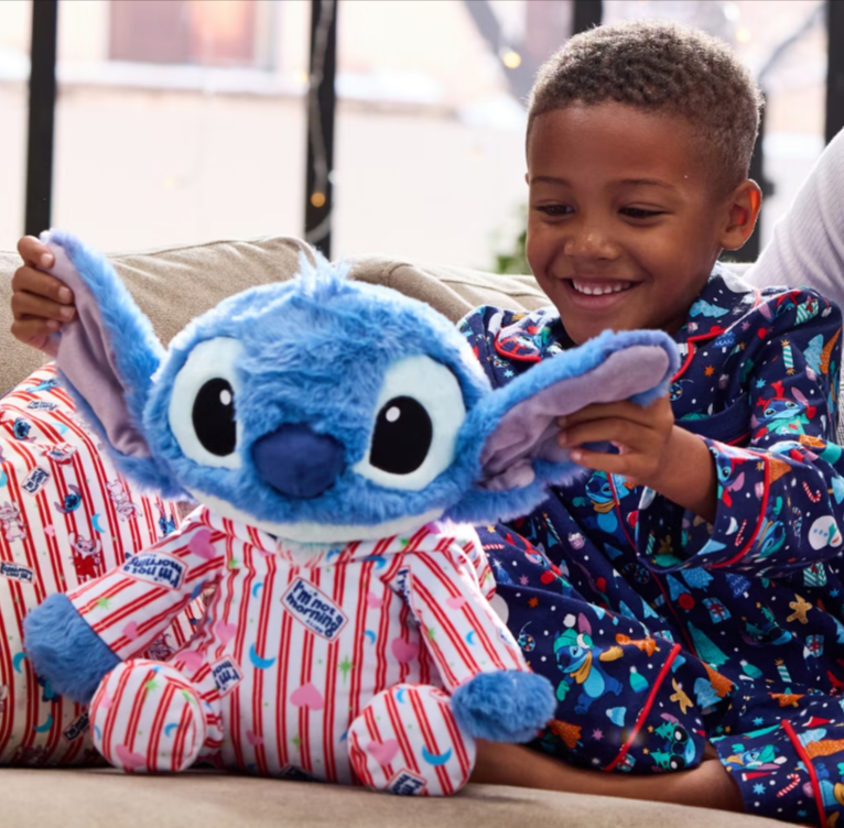 Disney Store Lilo & Stitch - Stitch Sleepy Medium Soft Plush Toy - 32cm