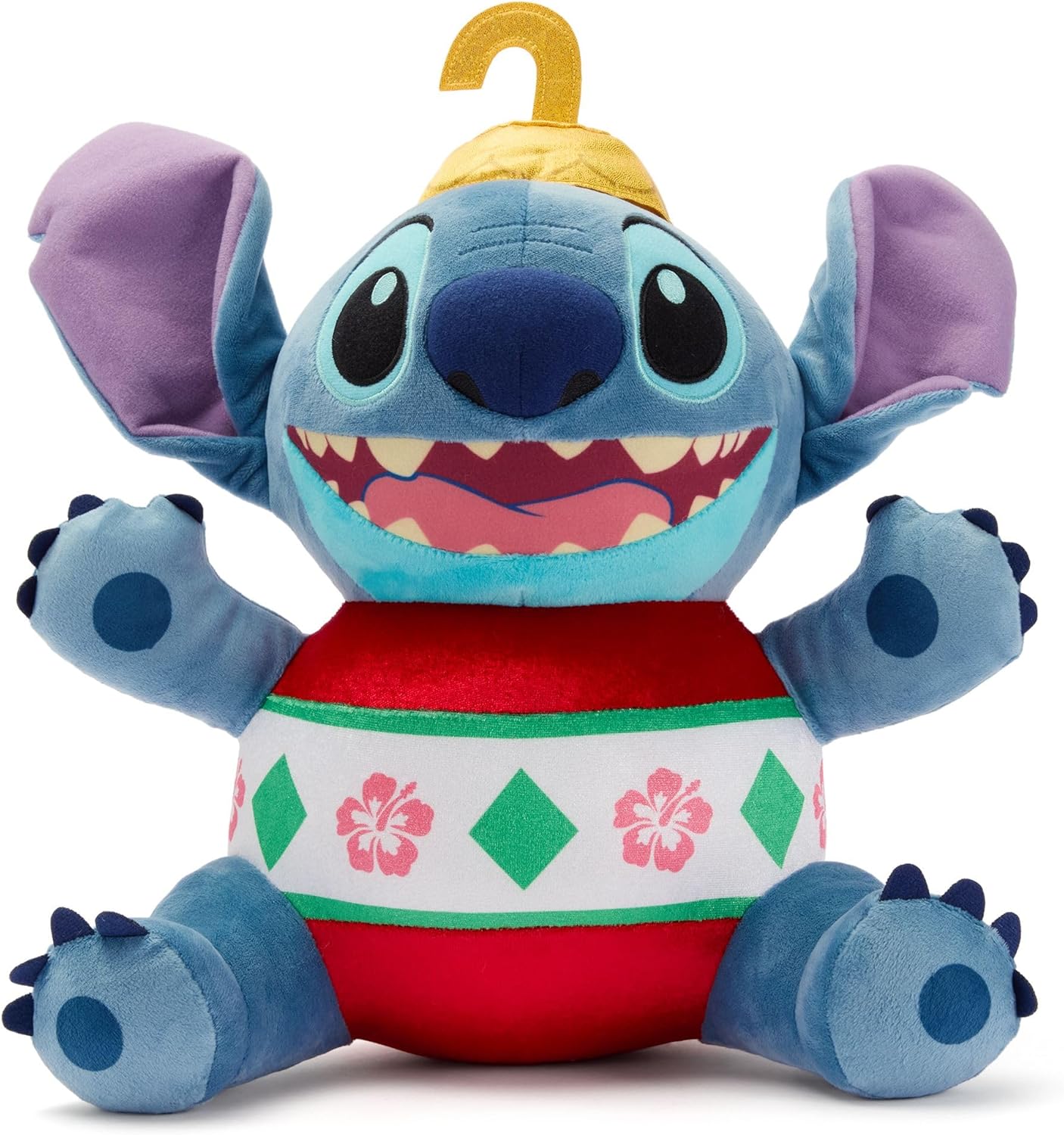 Lilo & Stitch - Stitch Festive Medium Soft Plush Toy - 35cm