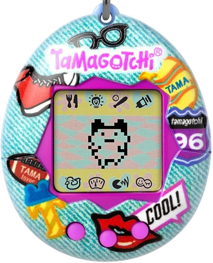 Tamagotchi Original Denim Patches Shell Original Cyber Pet
